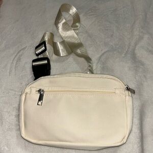 Cream Crossbody Bag